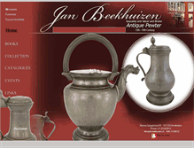 Tablet Screenshot of janbeekhuizen.nl